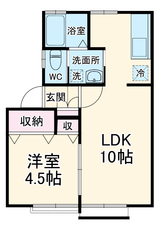 ルミエール湘南の間取り