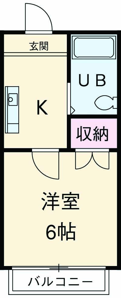 グレース厚木の間取り