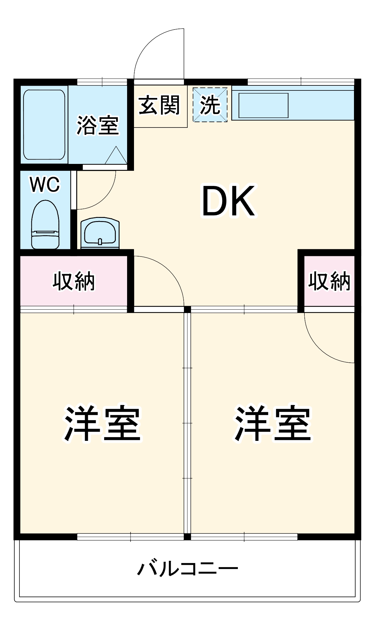 メゾンド藤の間取り