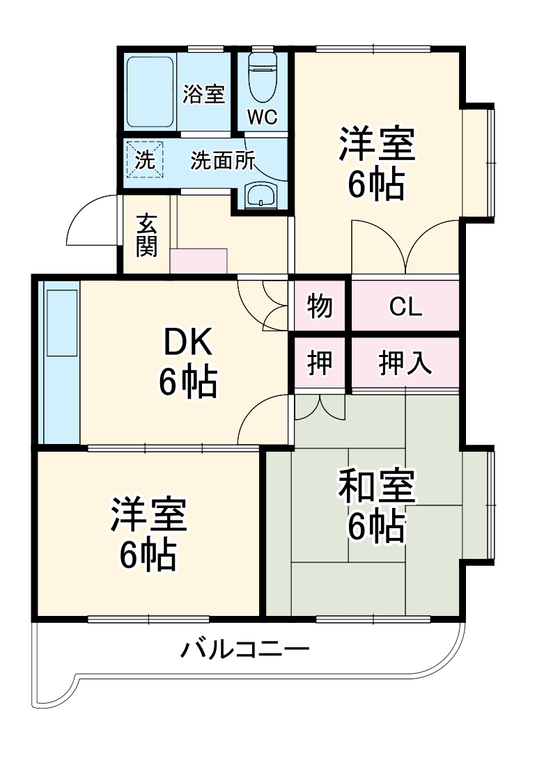 グレースウッズの間取り