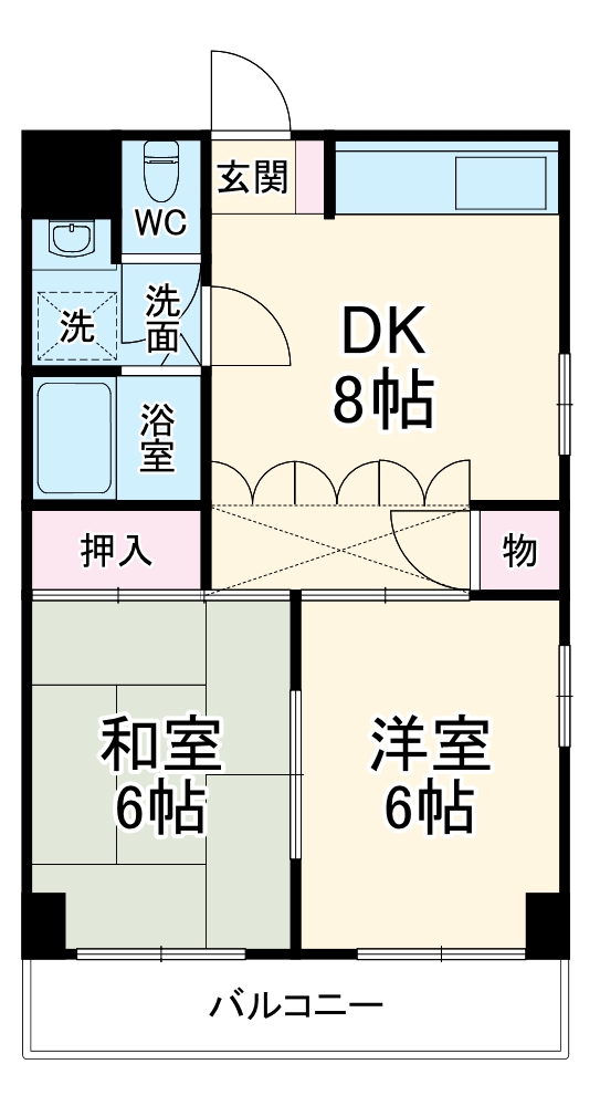 サンフラワー東台の間取り