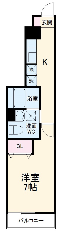 East Oneの間取り