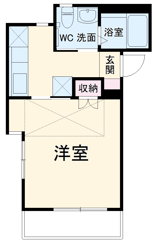 グラインドロッジⅡの間取り