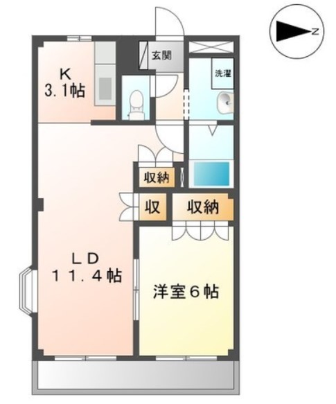 アルファビレッジ豊岡の間取り