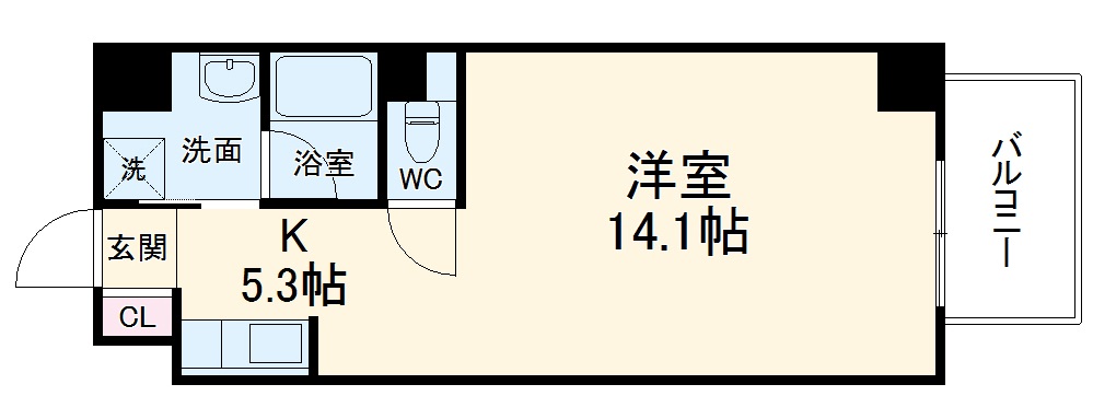 T’s Residence Nagoyaの間取り
