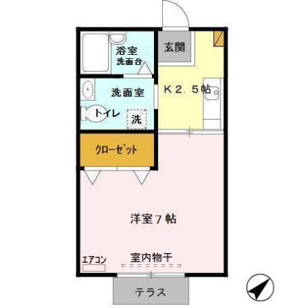 メゾンドノアの間取り
