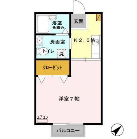 メゾンドノアの間取り