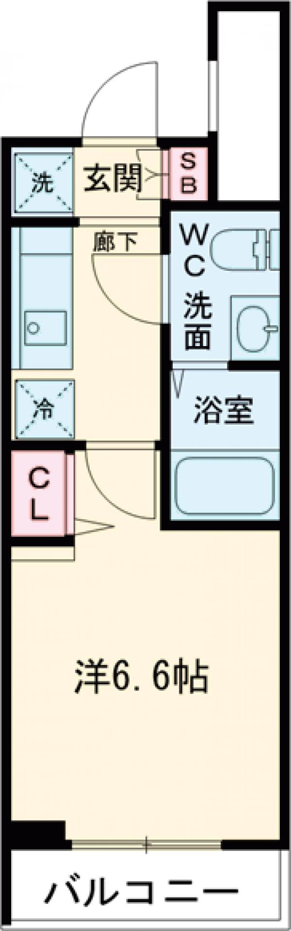 クレヴィスタ立石の間取り