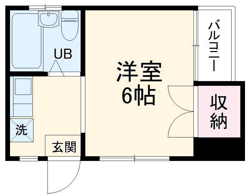 スカイハイツハーバの間取り