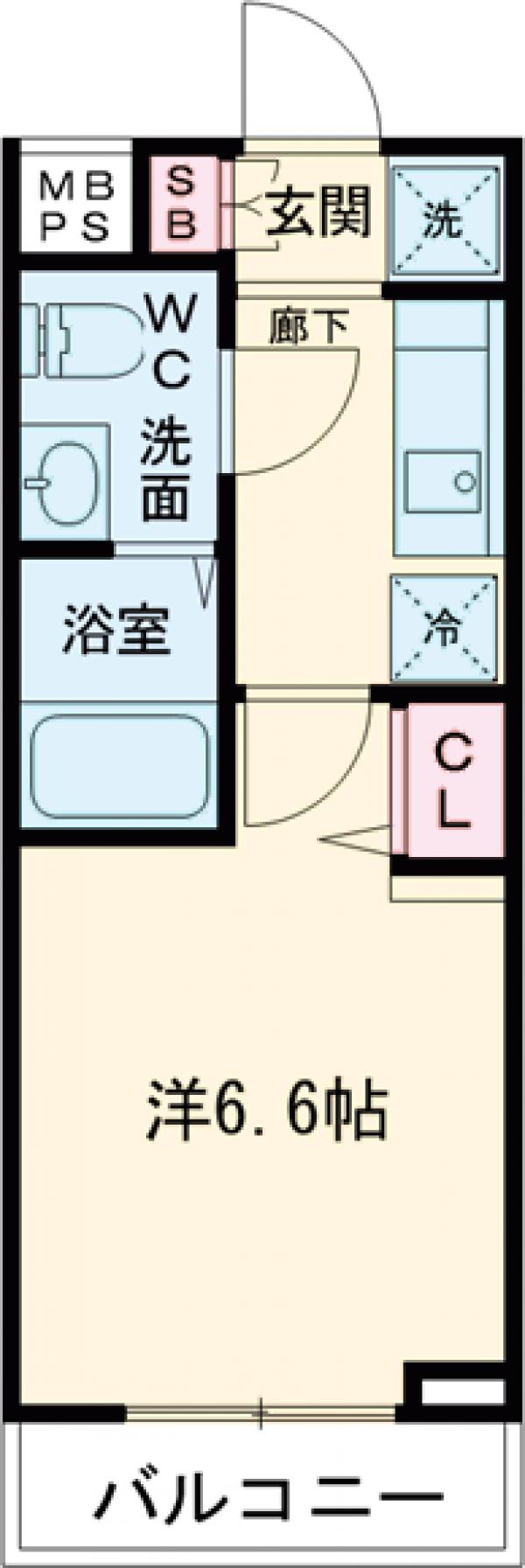 クレヴィスタ立石の間取り