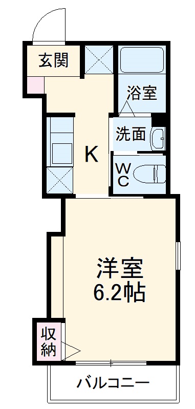 プレシャス本中山の間取り