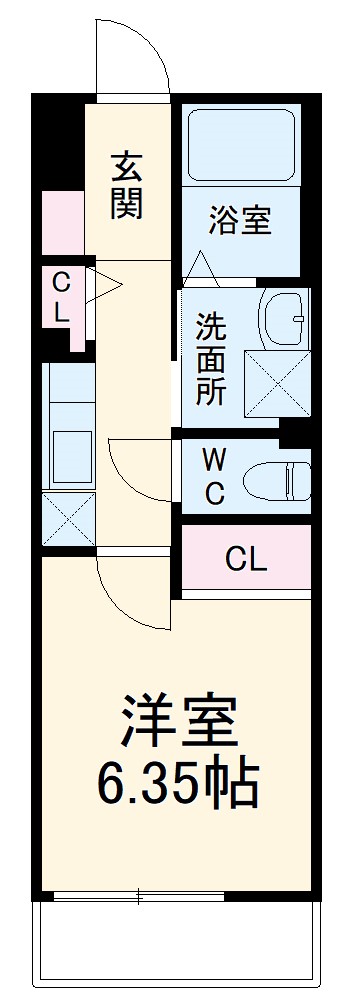 S-FORT船橋海神の間取り