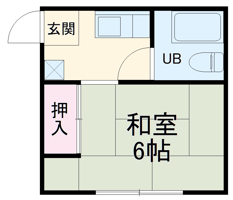井上ハイツの間取り