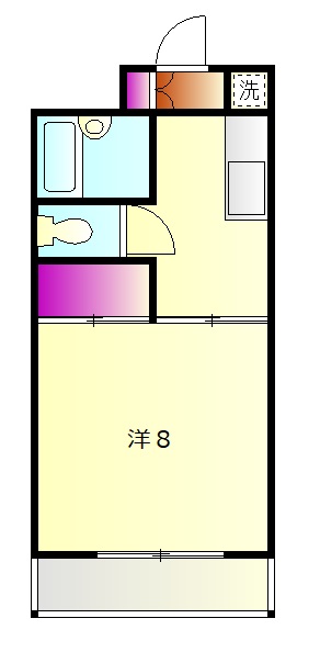 レジデンス堀の間取り