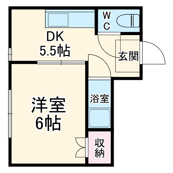 メゾンフェニックスⅡの間取り