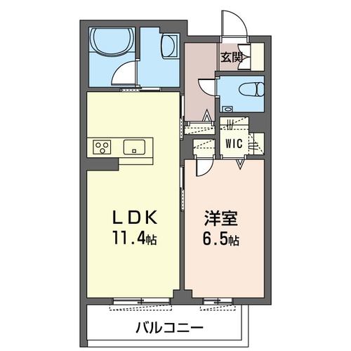 ウィステリア所沢の間取り