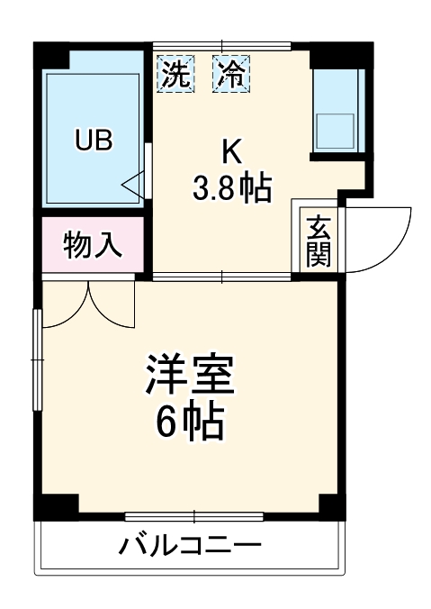 ノイエハイム高津の間取り