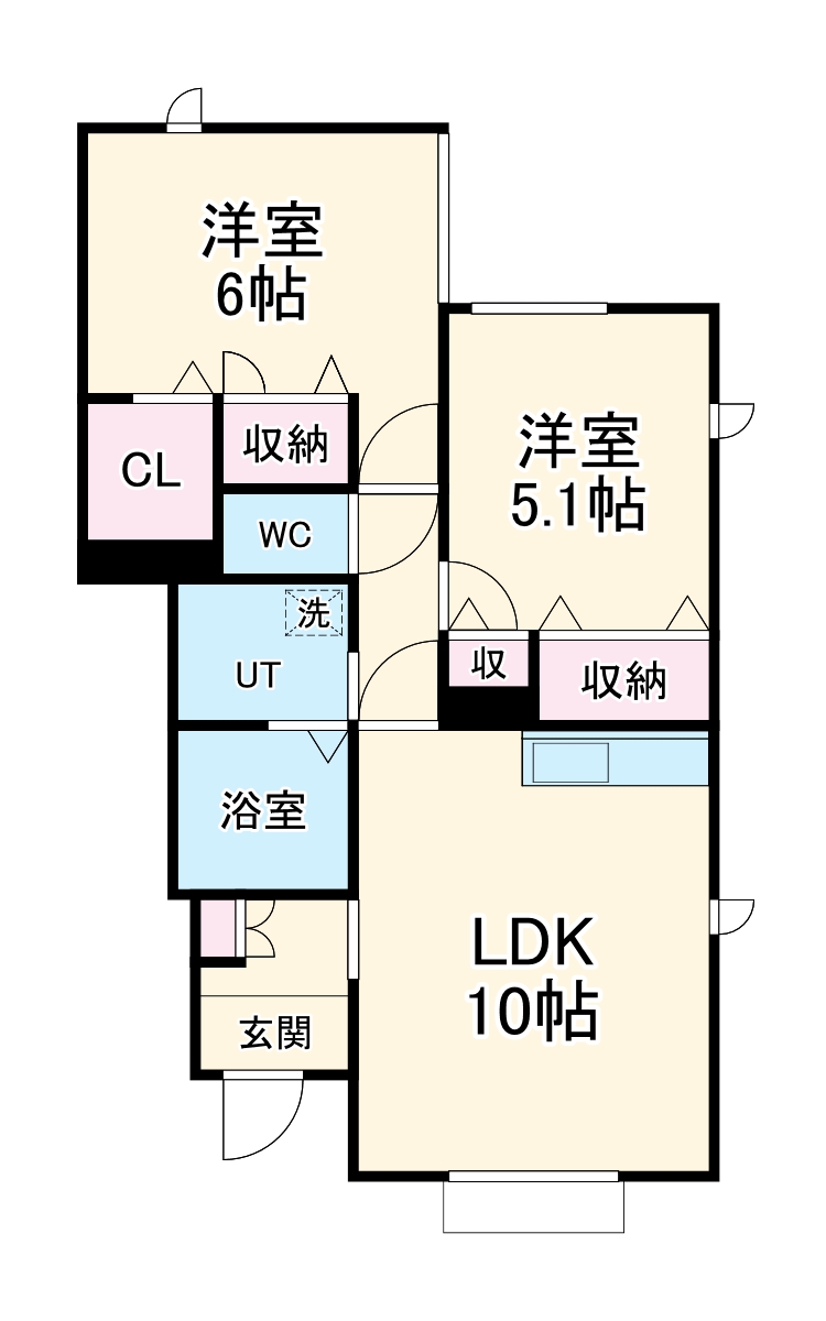 ル・クオンの間取り