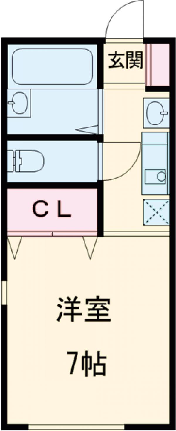 スプリングハイム浜田山の間取り