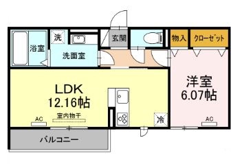 プリメーロ山七の間取り