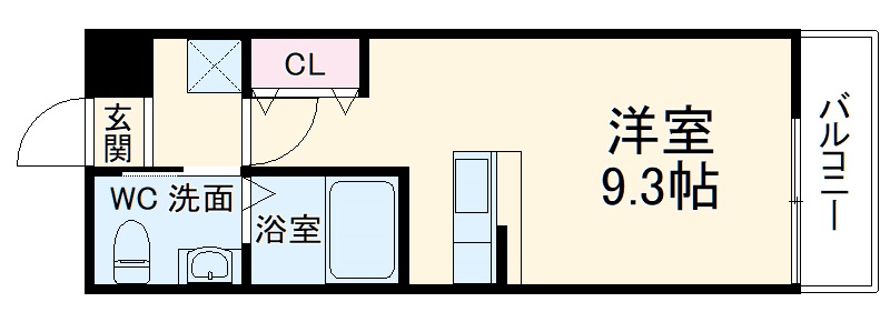 KYOTO HOUSE西京極の間取り