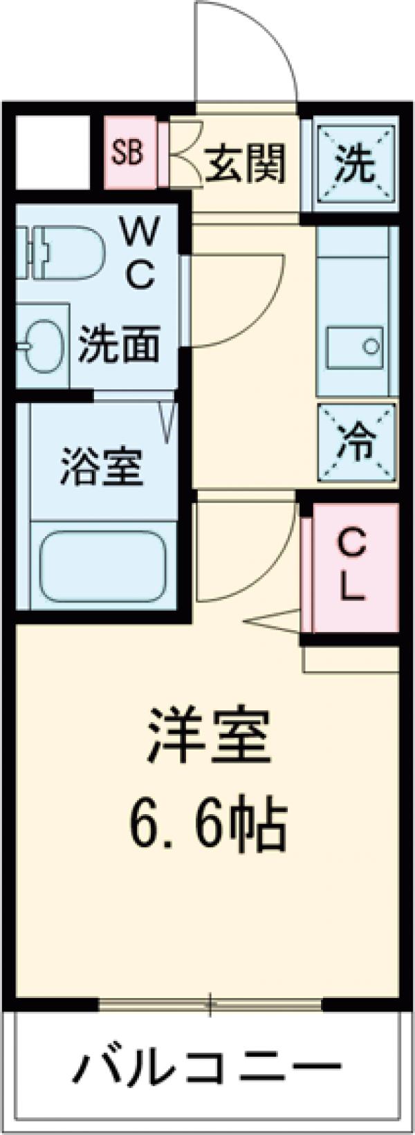 クレヴィスタ立石の間取り