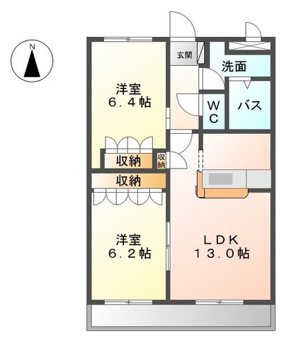 トゥー・ル・モンドの間取り