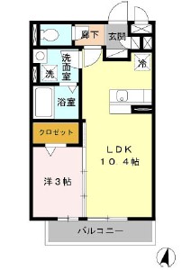 ディアコート幸町の間取り