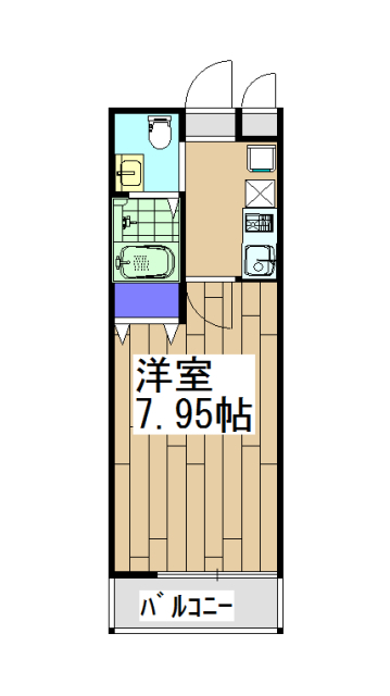 ディアネス西院の間取り