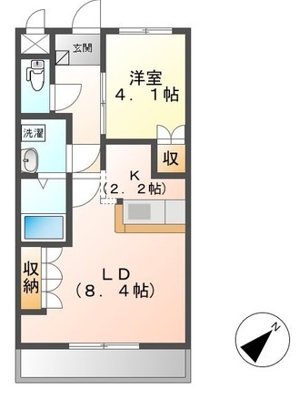 レジデンス・ヒルズの間取り