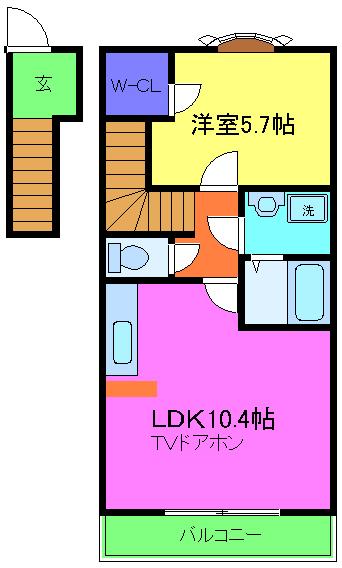 ティンカーベルRSの間取り