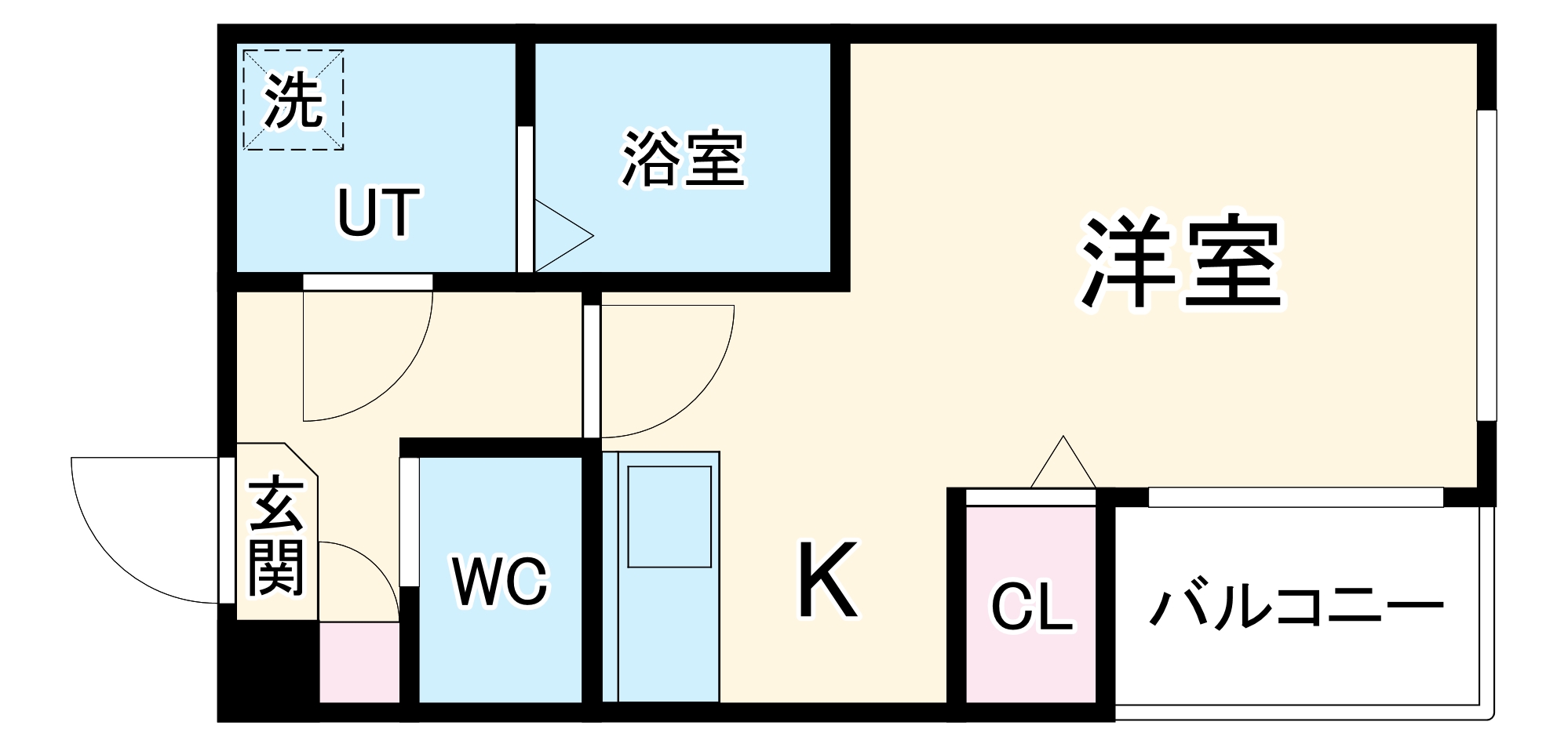 ハーモニーテラス城木町の間取り