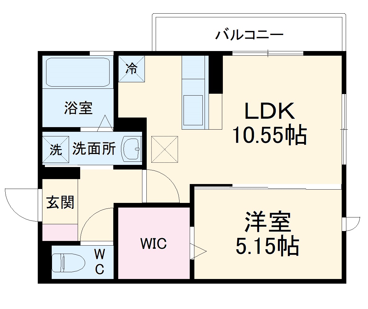 ミツハウスヘキサの間取り