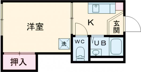 フォーブル若宮の間取り