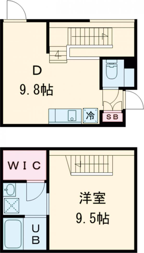 LEGALAND駒沢大学の間取り