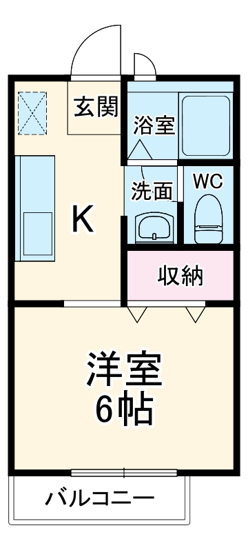 セレクトONE Bの間取り