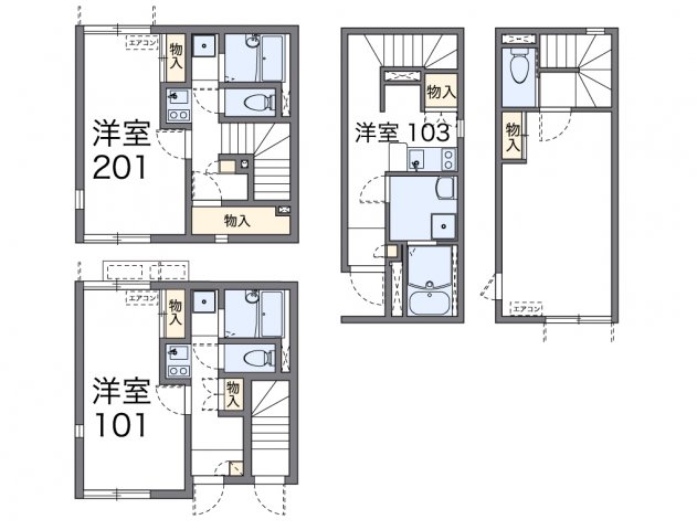 レオネクスト鴨田の間取り