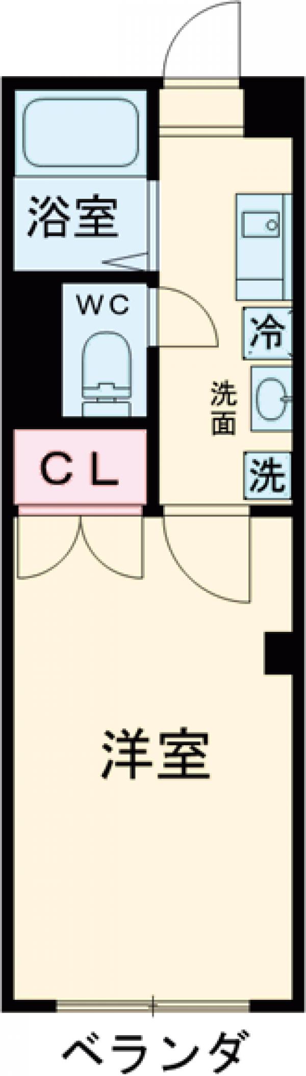 レジデンスカープ宇都宮の間取り