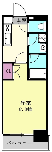 シティライフ今池の間取り
