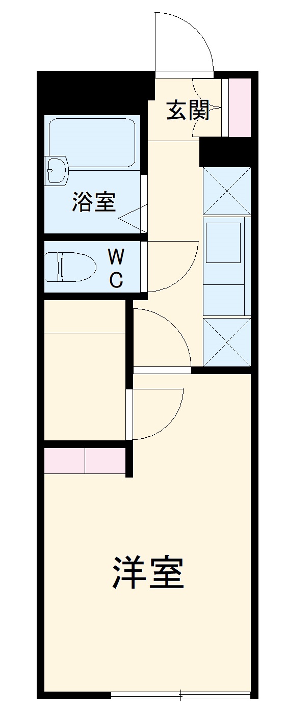 レオパレスOOHARAの間取り