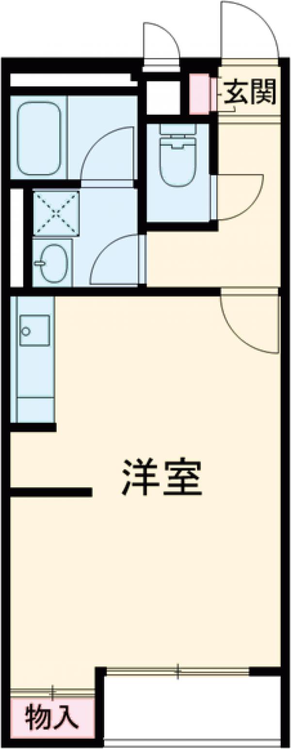 レオネクストクープルの間取り