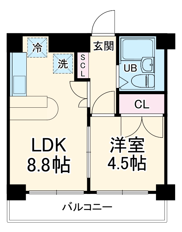 カーサノア八事の間取り