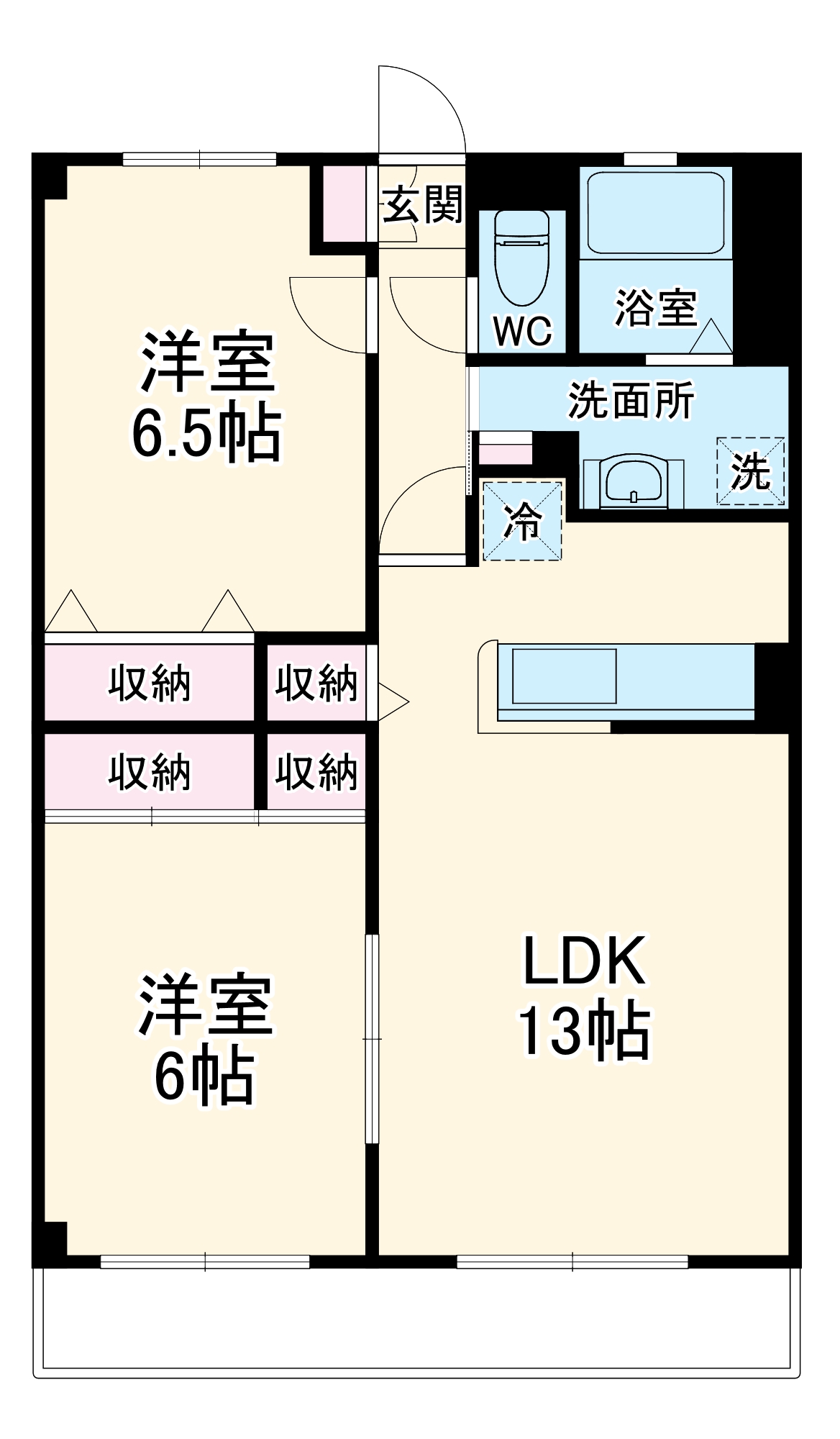 ＧＲＡＮＤ　ＳＩＸの間取り