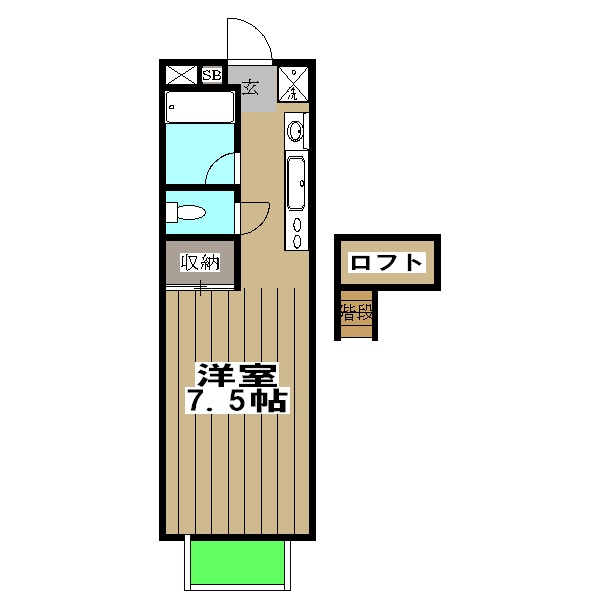 メゾンKTの間取り