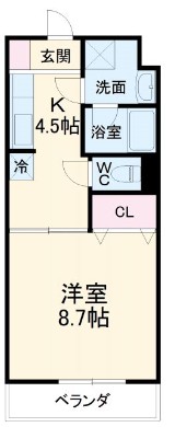 メゾンドブリックの間取り