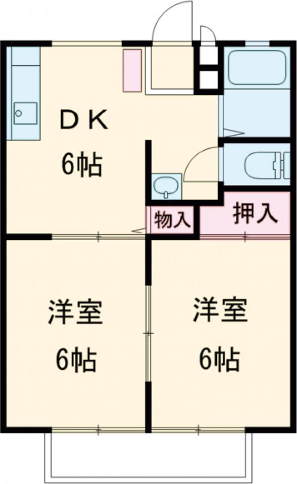 ハイツベストⅠの間取り