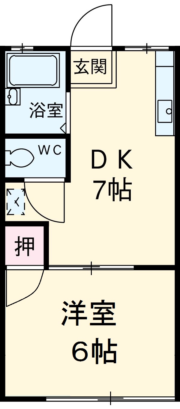 シティハイムセルティアの間取り