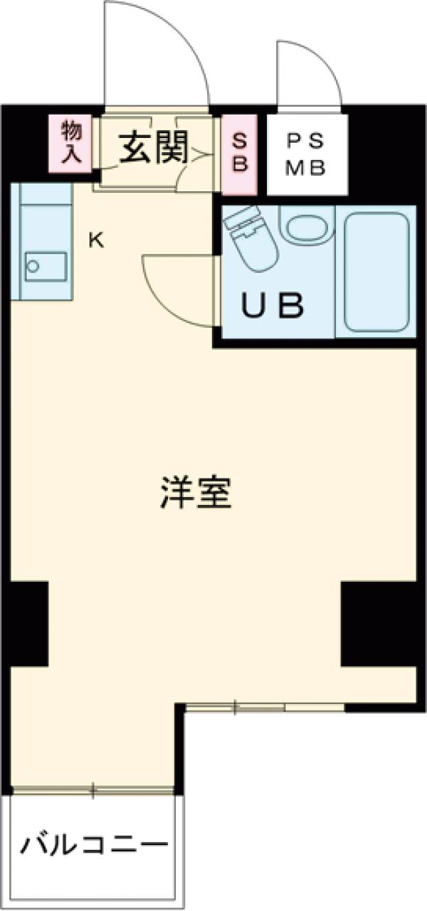 トップ不動前の間取り
