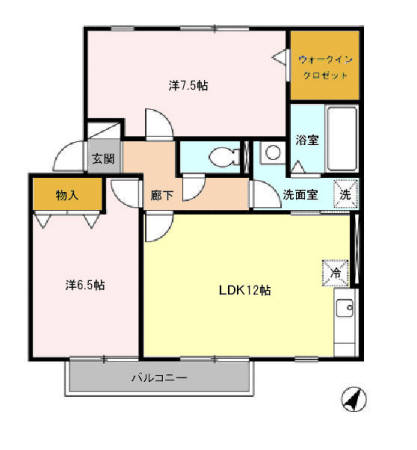 グランドゥールの間取り