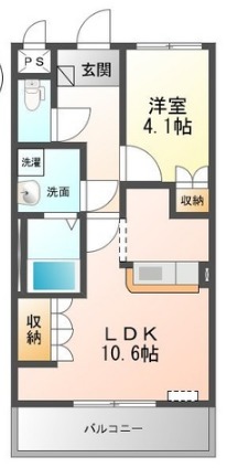シャンドフルールの間取り